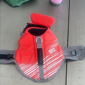 Red dog Life Vest